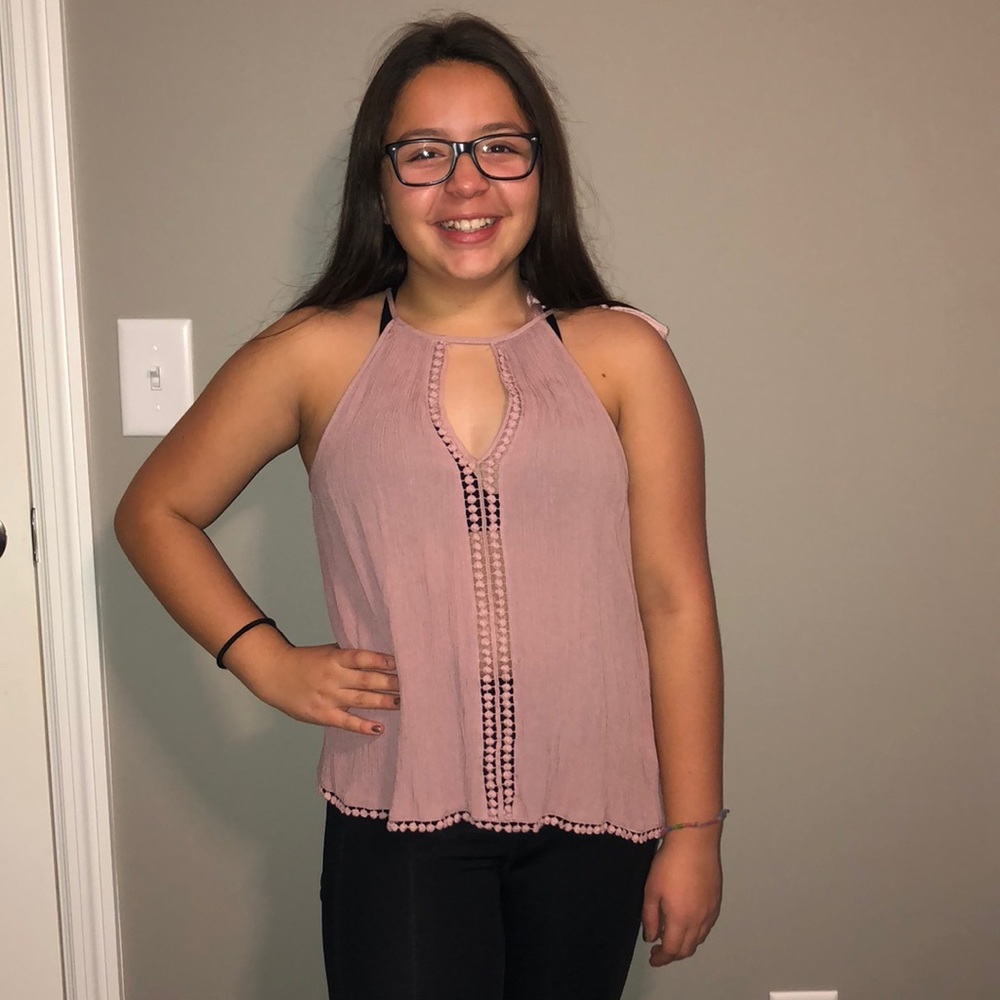 Pink tank